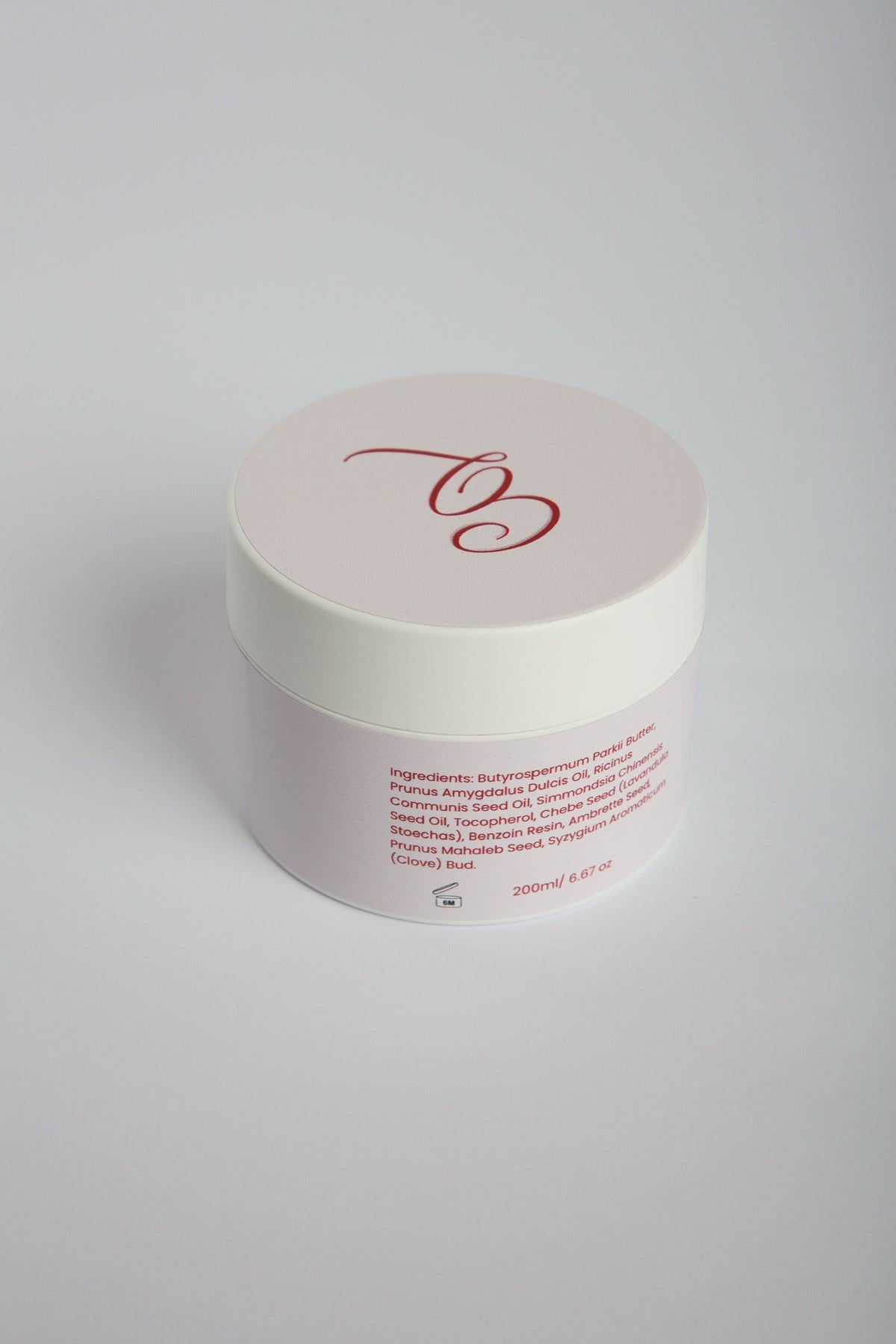 FOLÉA Nourishing hairbutter van bovenaf met het logo op de deksel en de ingrediëntenlijst